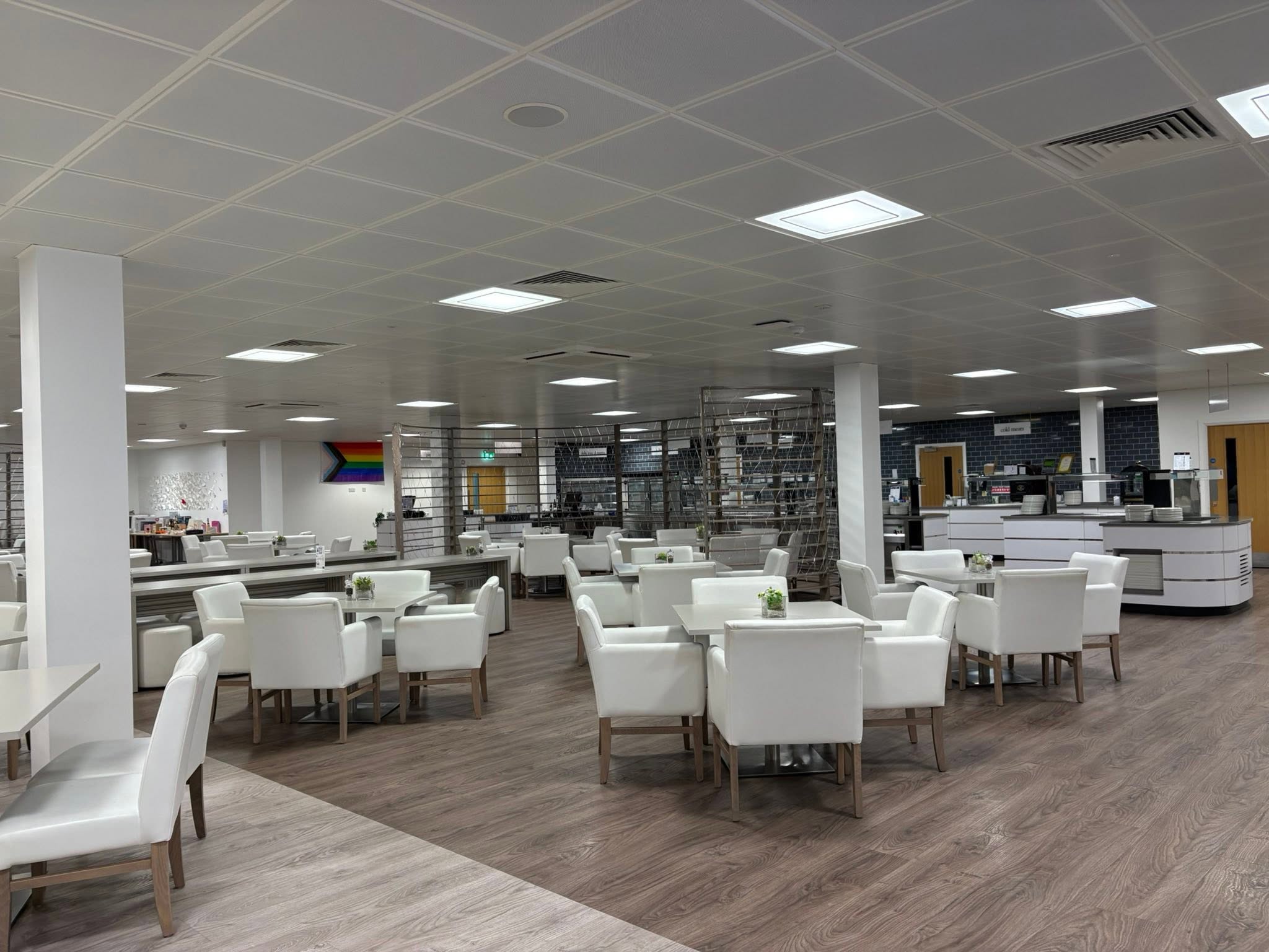 The Slimming World group meeting lounge